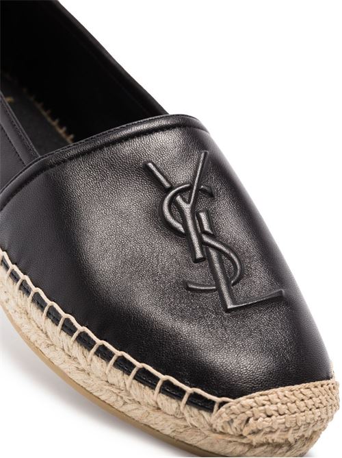 Espadrilles with logo SAINT LAURENT | 458573AAALP1000